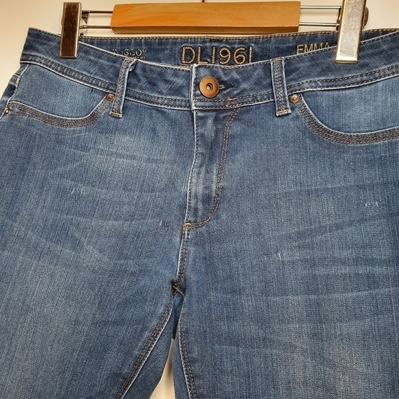 DL 1961 Emma Premium Denim Crop Leggings Size 30 - Picture 4 of 9